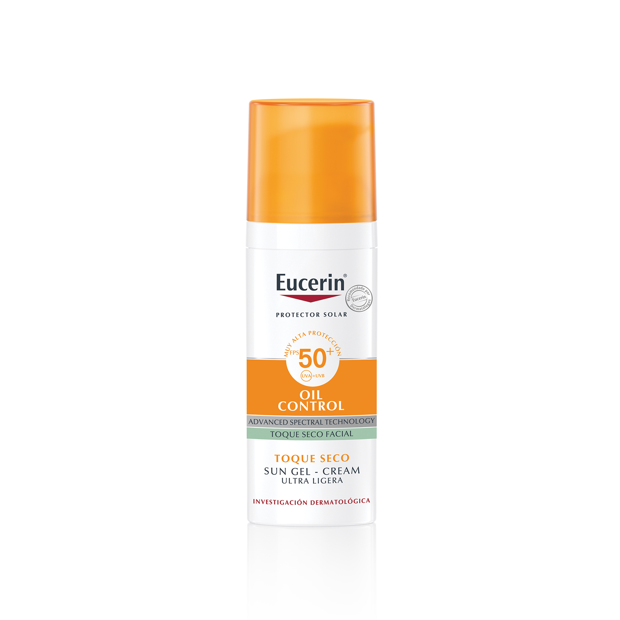 GelCrema Sun facial Oil Control FPS50+ Eucerin
